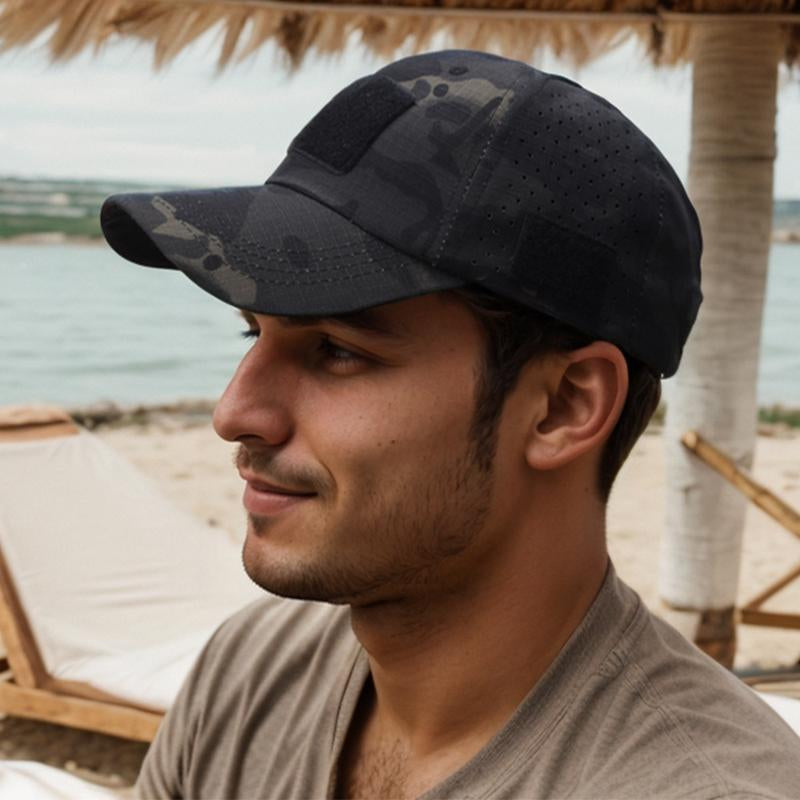 New Sports and Leisure Breathable Camouflage Baseball Cap Men'S Military Fan Visor Tactical Hat Military Training Cap Cap