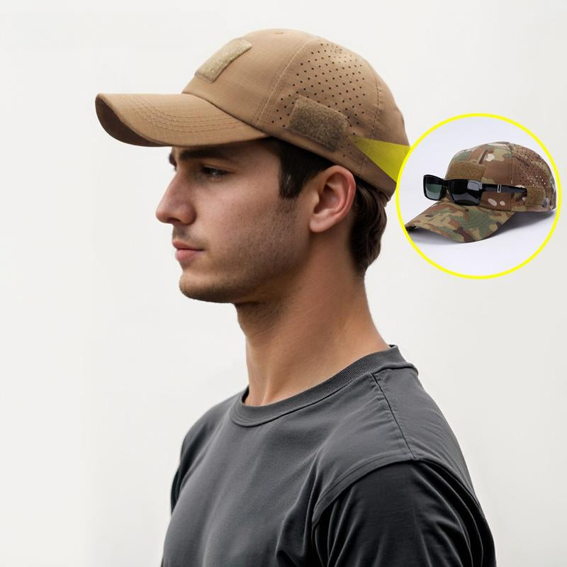 New Sports and Leisure Breathable Camouflage Baseball Cap Men'S Military Fan Visor Tactical Hat Military Training Cap Cap