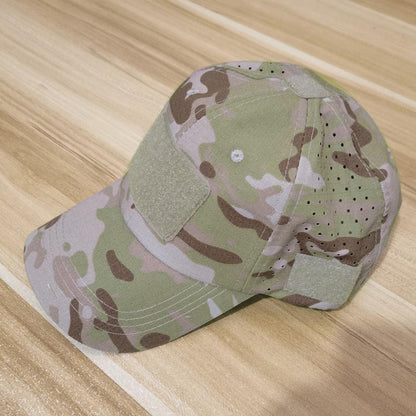 New Sports and Leisure Breathable Camouflage Baseball Cap Men'S Military Fan Visor Tactical Hat Military Training Cap Cap